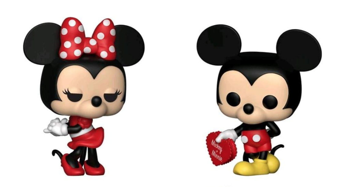 muñecos de minnie y mickey